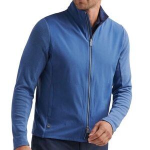 Peter Millar Solstice Performance Hybrid Full-Zip Cardigan Golf Jacket M, L